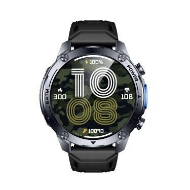 KW300 AMOLED জিপিএস এবং এআই স্মার্টওয়াচ রিয়েল-টাইম অ্যাক্টিভিটি এবং স্লিপ ট্র্যাকার সহ এআই প্রশ্নোত্তর 5ATM জলরোধী